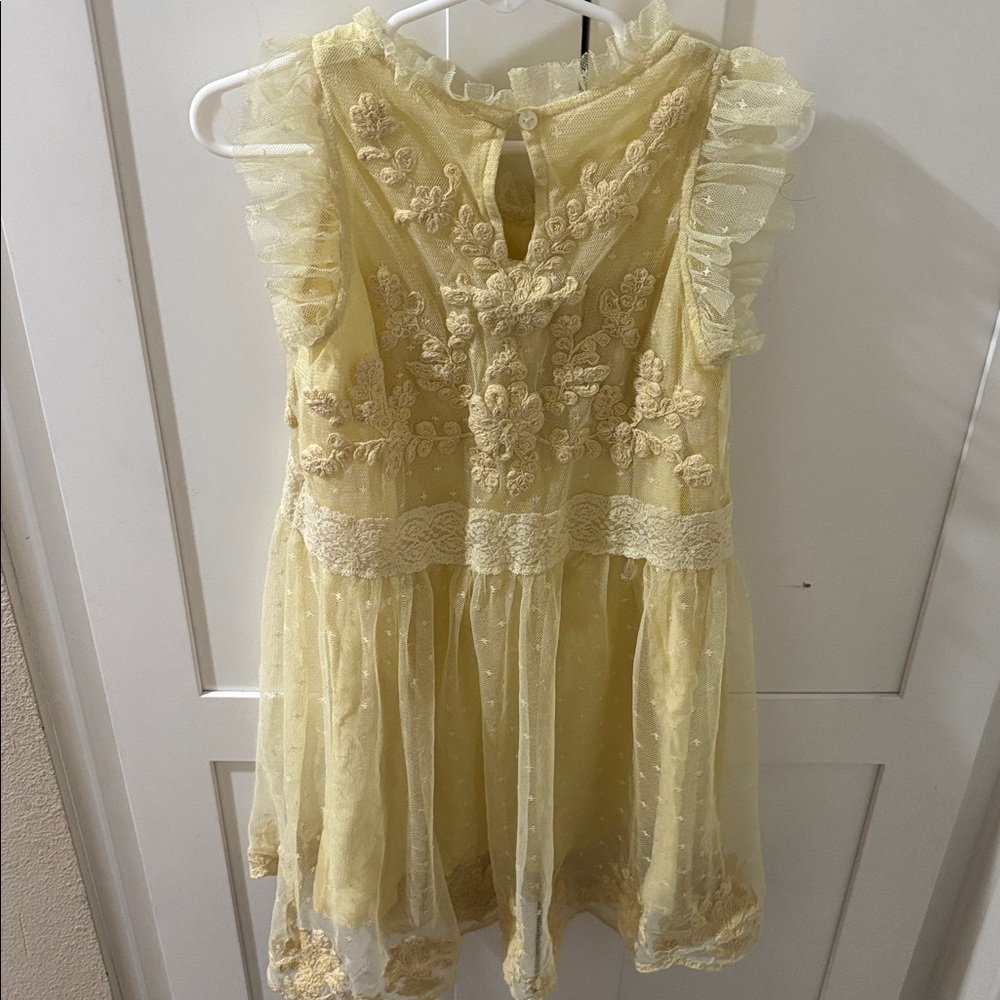 ZARA EMBROIDERED TULLE DRESS - Picture 3 of 3